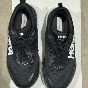 Hoka One One Men's Black Bondi 8 Shoes